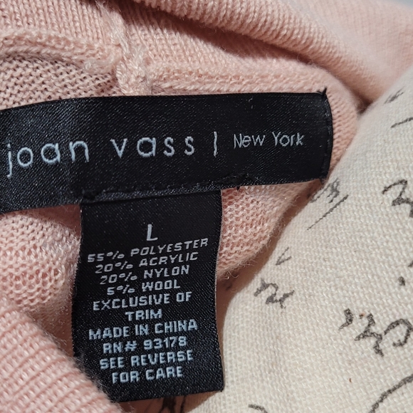 NWOT-Joan Vass Cardigan - Picture 2 of 4